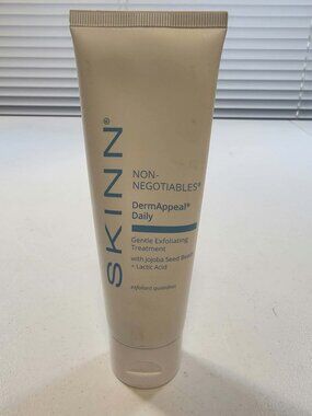 SKINN NON NEGOTIABLES DERMAPPEAL DAILY EXFOLIATING TREATMENT JOJOBA SEED NEW
